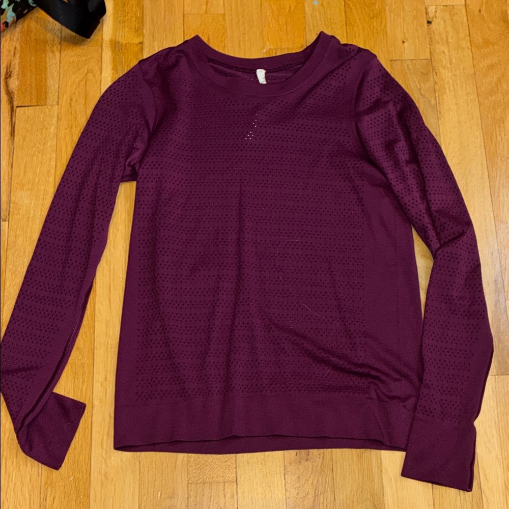 Lululemon Long Sleeve Top - Plum
